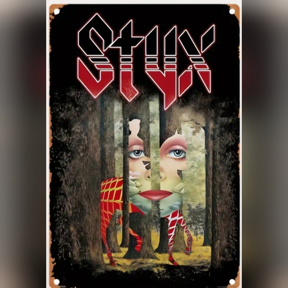 Styx Band Aluminum Decorative Sign - Picture 1 of 4